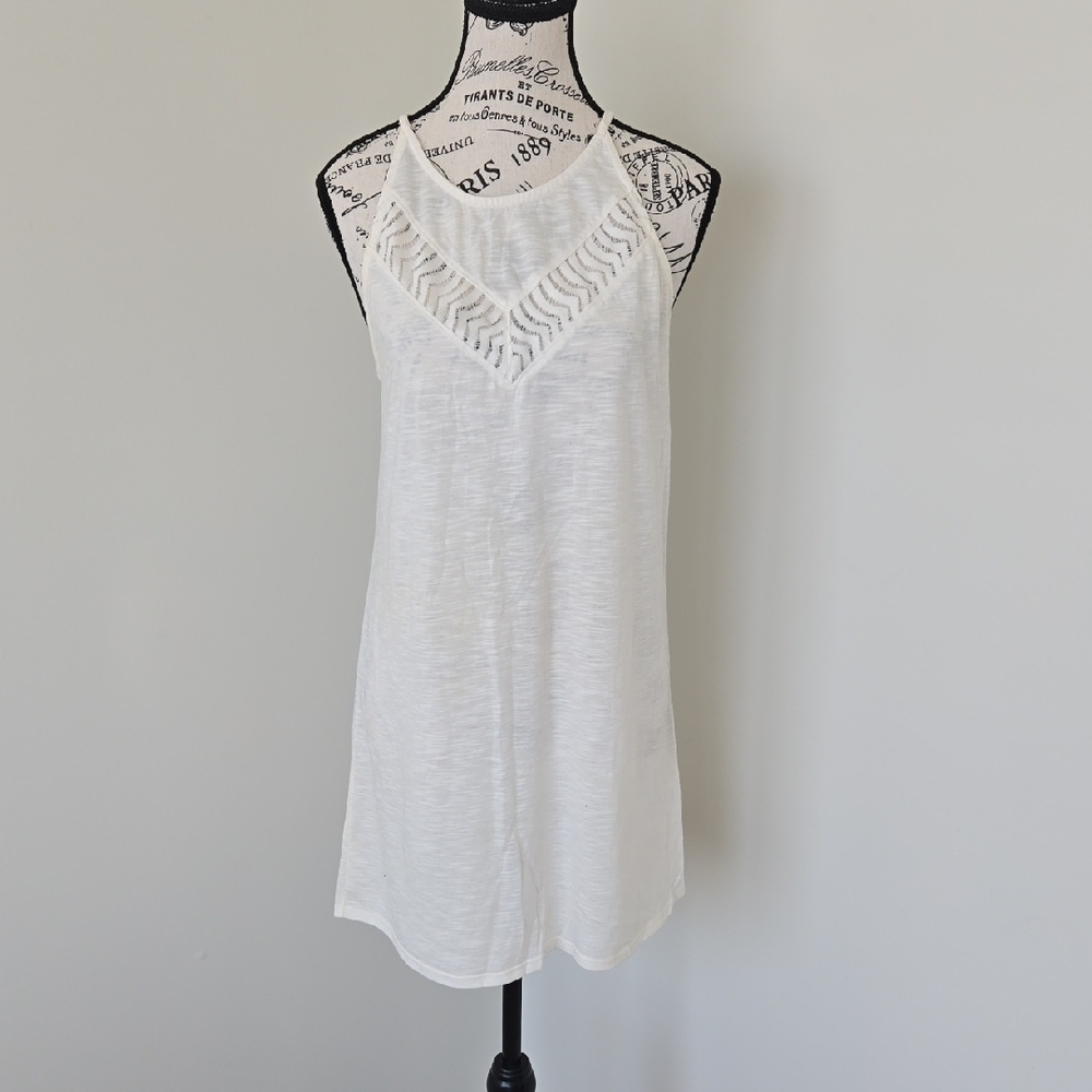 Xhilaration White Lace Detail Swim Cover